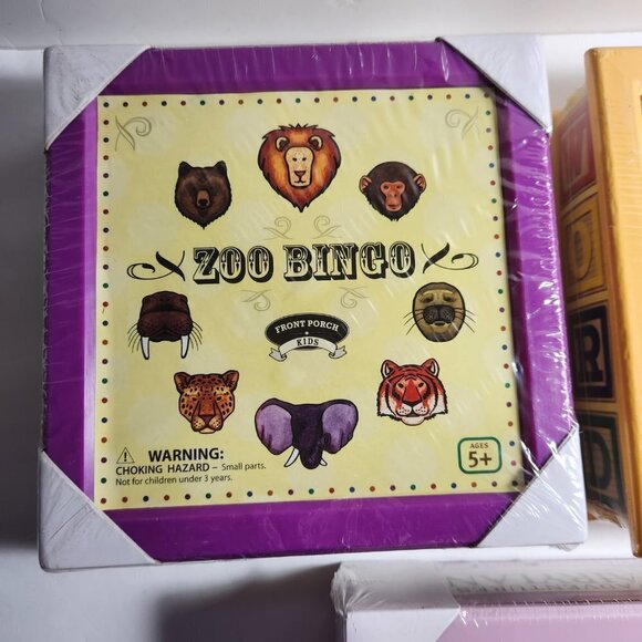 Front Porch Classics Games Lot of 3 Adventures in Fairyland Zoo Bingo Wo… - Picture 2 of 10